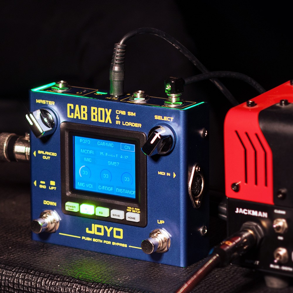 JOYO Multi Effects IR Loading Cabinet Modeling Amp Simulator Pedal Power Adapter