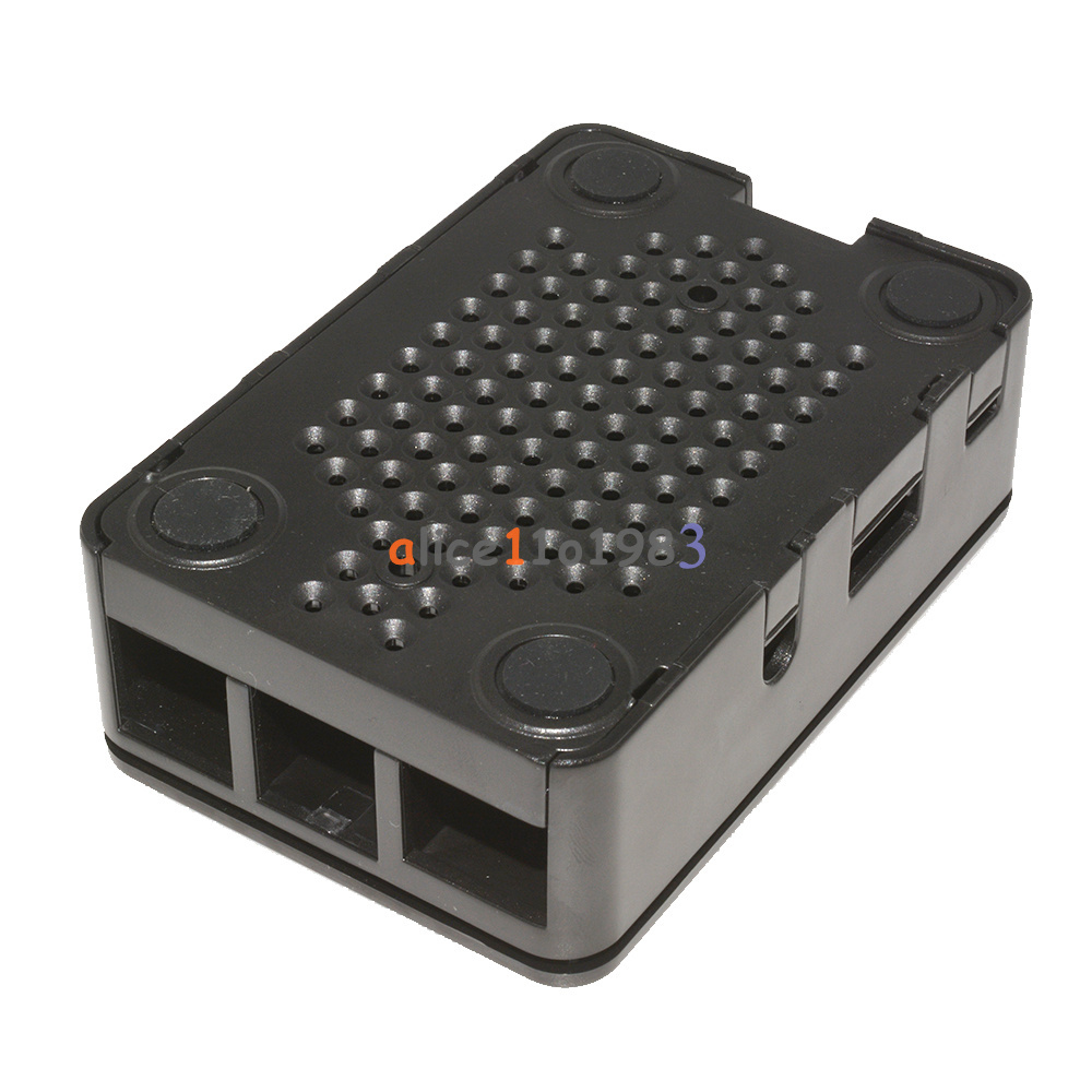 Premium Raspberry Pi Case (Black) - Updated for Raspberry Pi 3, 2 & B+