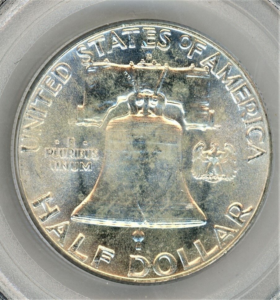 1960-D PCGS MS64FBL FRANKLIN HALF DOLLAR