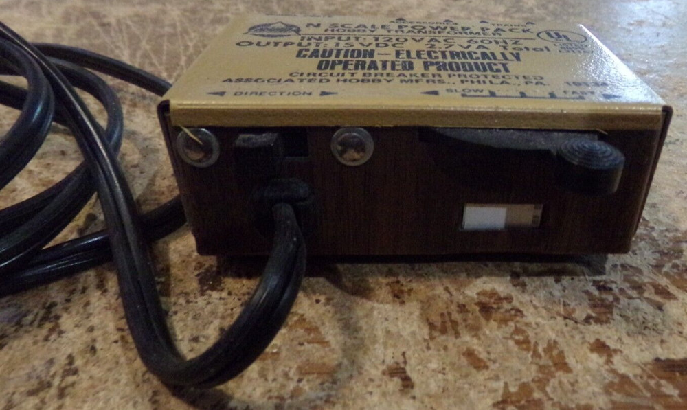 RHM #70279 N scale train transformer untested in good shape used