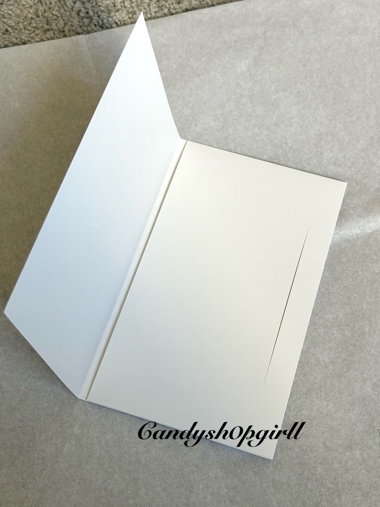 NEW 10PC Dior White/Gold Envelopes