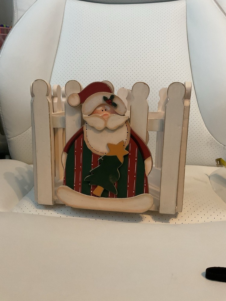 Christmas Basket Wooden