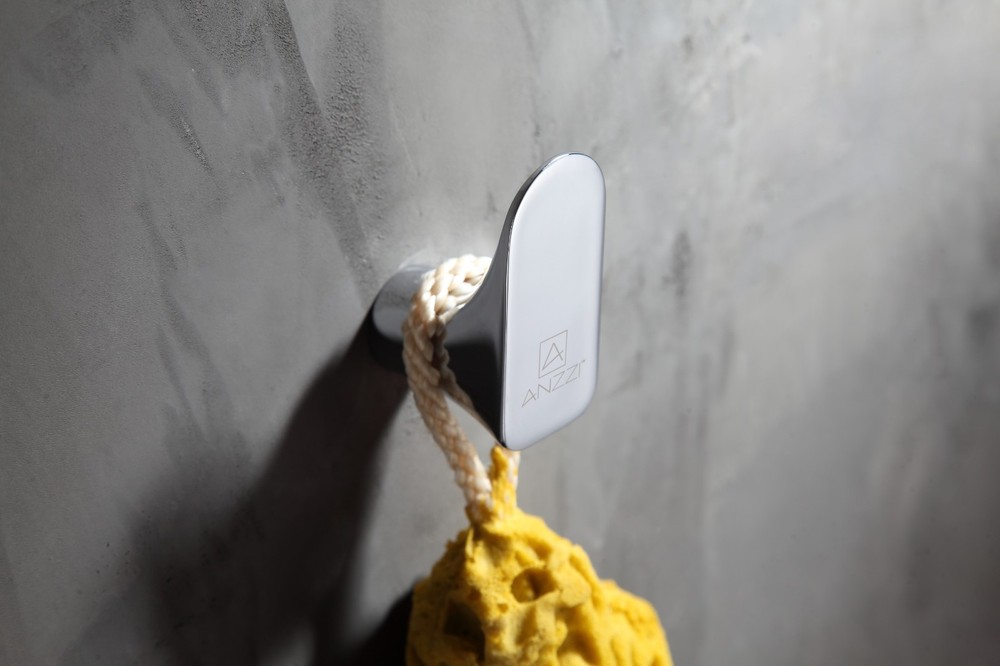 Essence Series Robe Hook in Polished Chrome