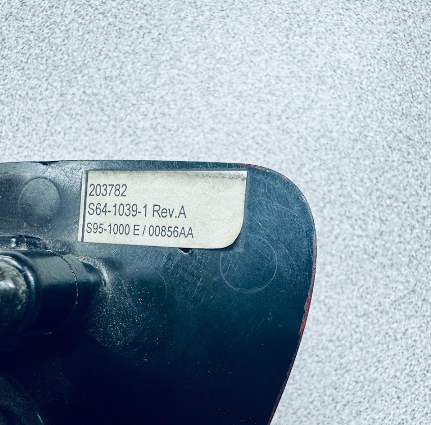 Kenworth Dash Switch Panel P/N S64-1039-1