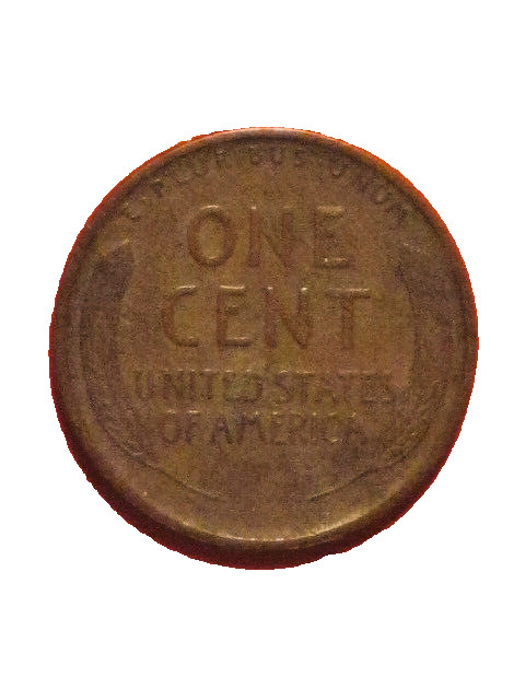 1929 Wheat Cent - Philadelphia Mint - VG