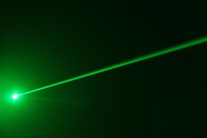 Green Laser pointer with removable Cap Pattern or straight beam