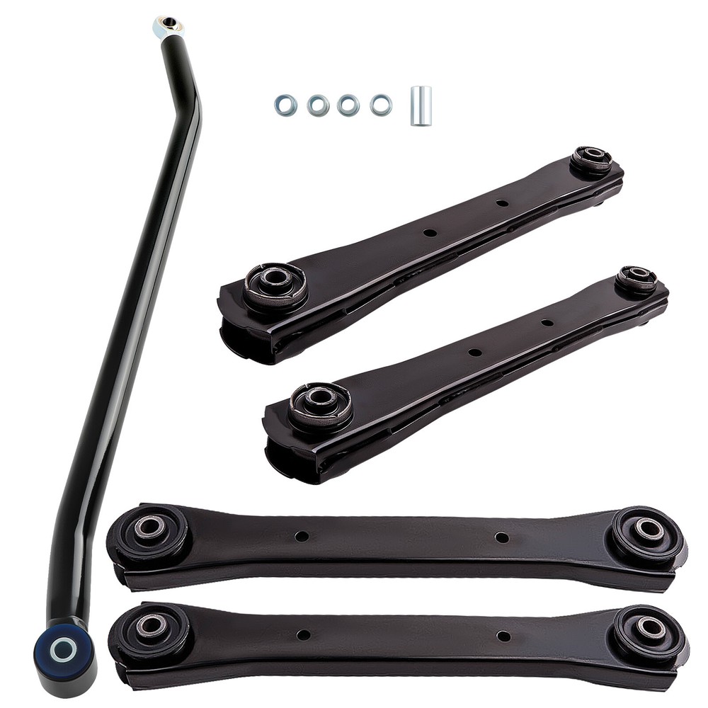 Upper & Lower Control Arms w/Bushing Track bar for Dodge Ram 2500 2003-2009 4X4