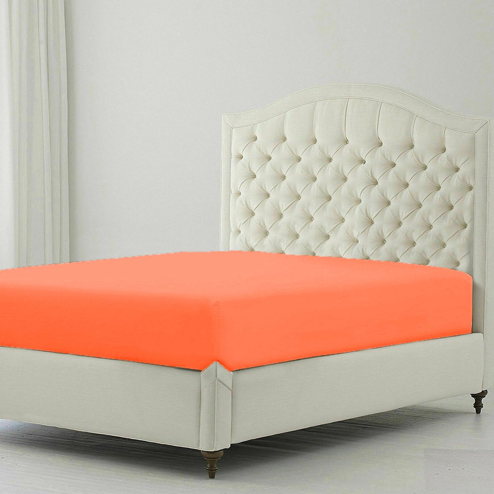 1200 Thread Count Superior Egyptian Cotton Fitted Sheet All Sizes Solid Colors