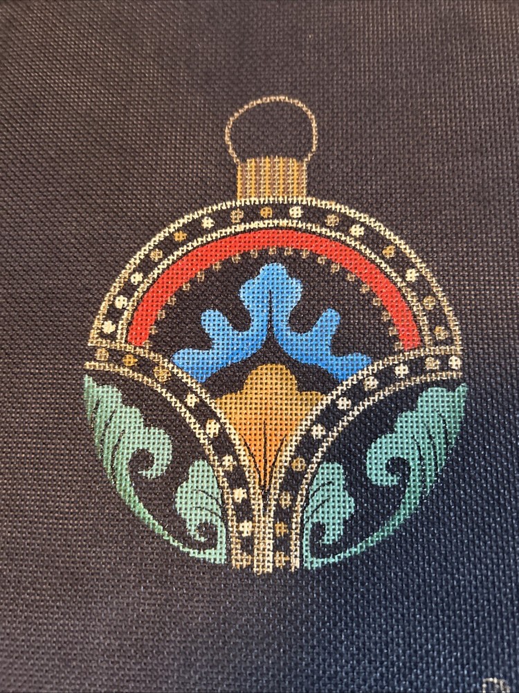 Liz Handpainted Needlepoint Canvas Design 8204