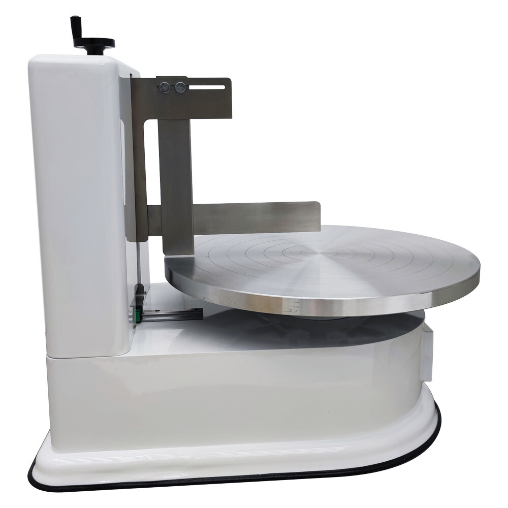 White Automatic Cake Spreading Machine Electric Cake Spreading Machine 110V 60W