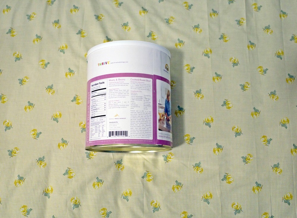THRIVE Cooked Roast Beef Large Can
