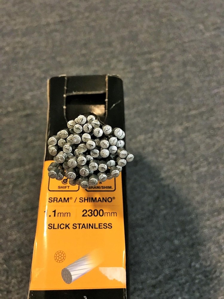 2.3m Stainless Steel Shift Cables Set with Cable Tips - Precision Gear Shifting