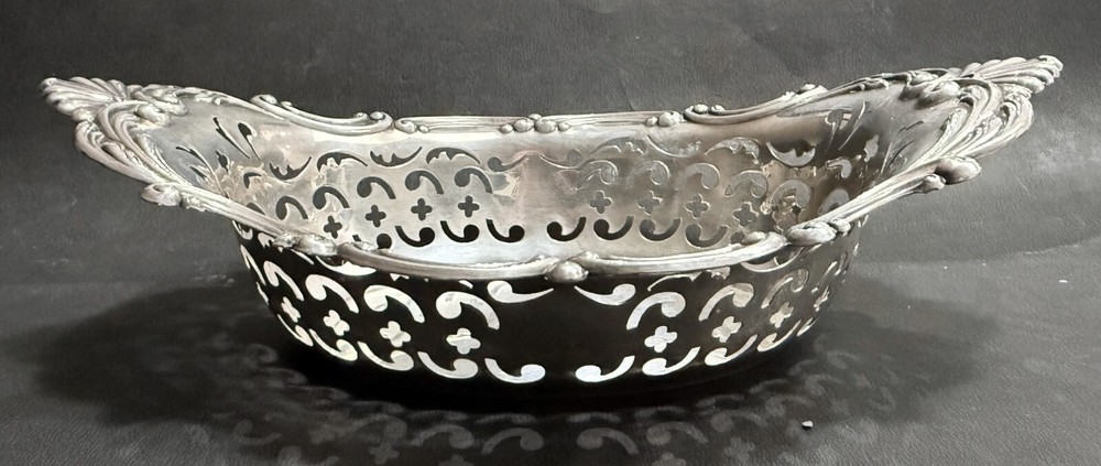 American 1951 Gorham Sterling Silver Pierced Basket