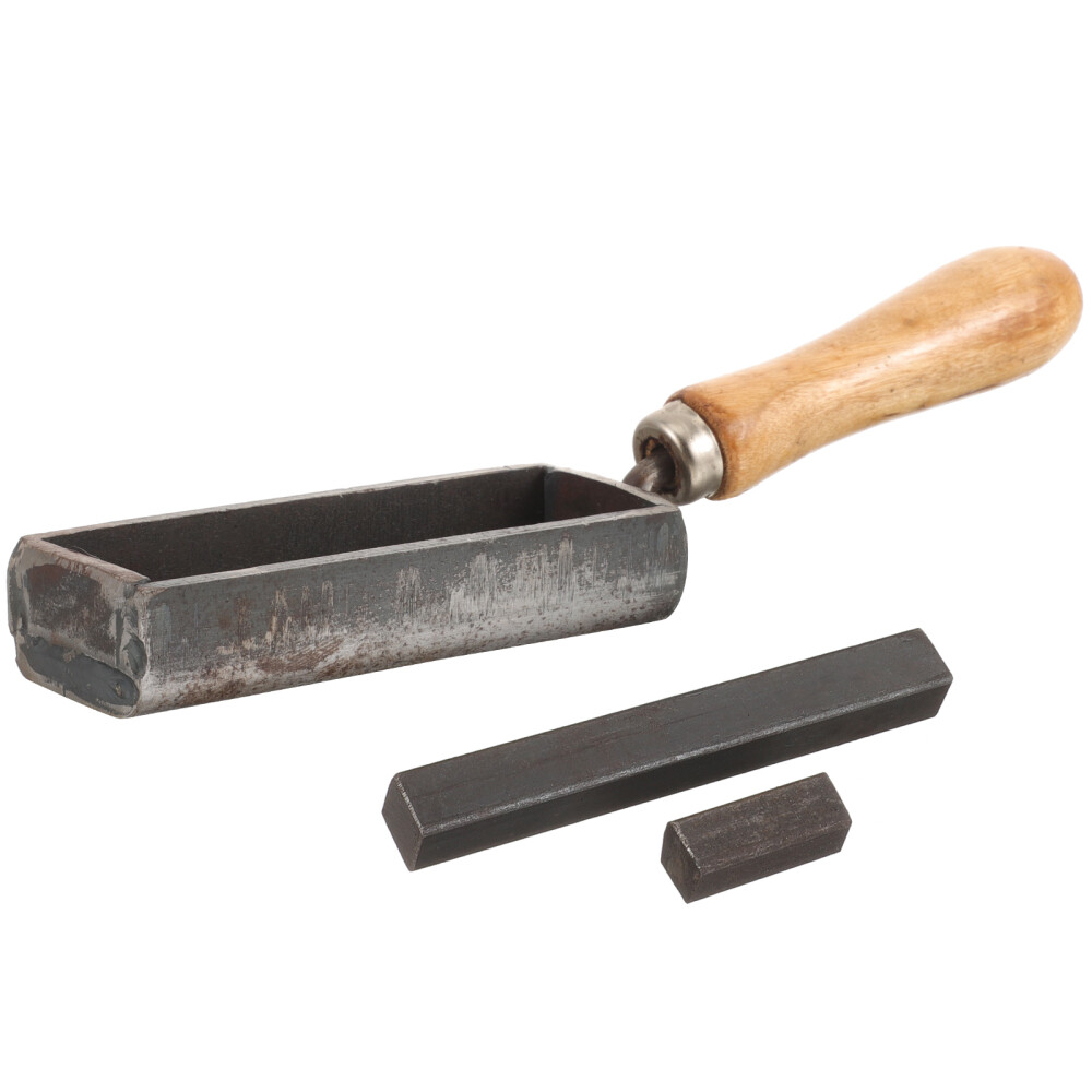 Iron Ingot Mold Casting Mold Melting Refining Gold Silver Metal With Handle