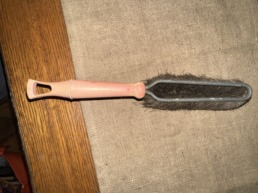 Vintage Pink Handle Fuller Brush 12”