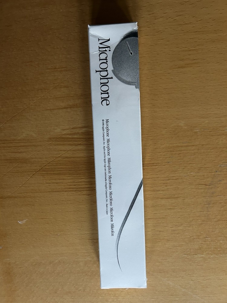 Apple Gray Microphone with Original Box