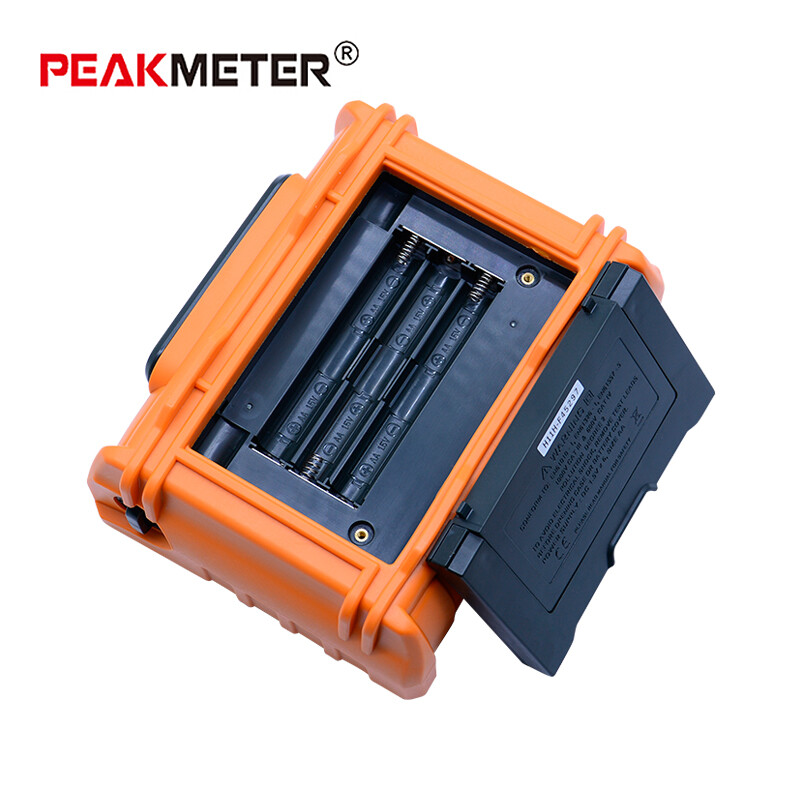 PEAKMETER Digital RCD Loop Tester Multimeter Ohmmeter 5~2000 ohm USB-Interface