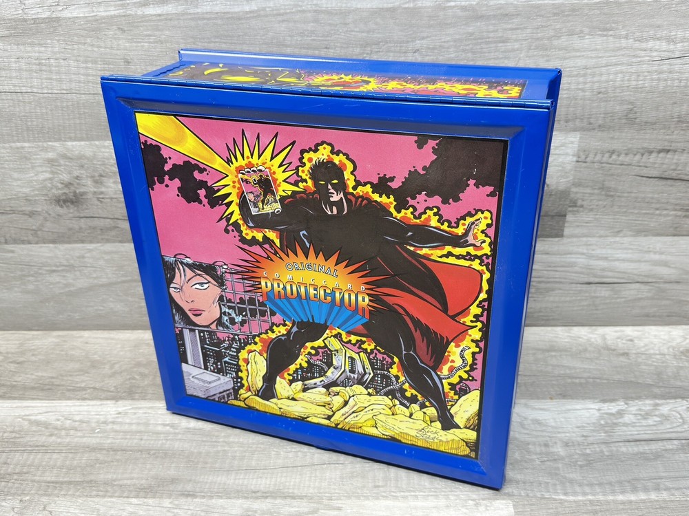 Vintage Unused Comic Card Protector Metal Case