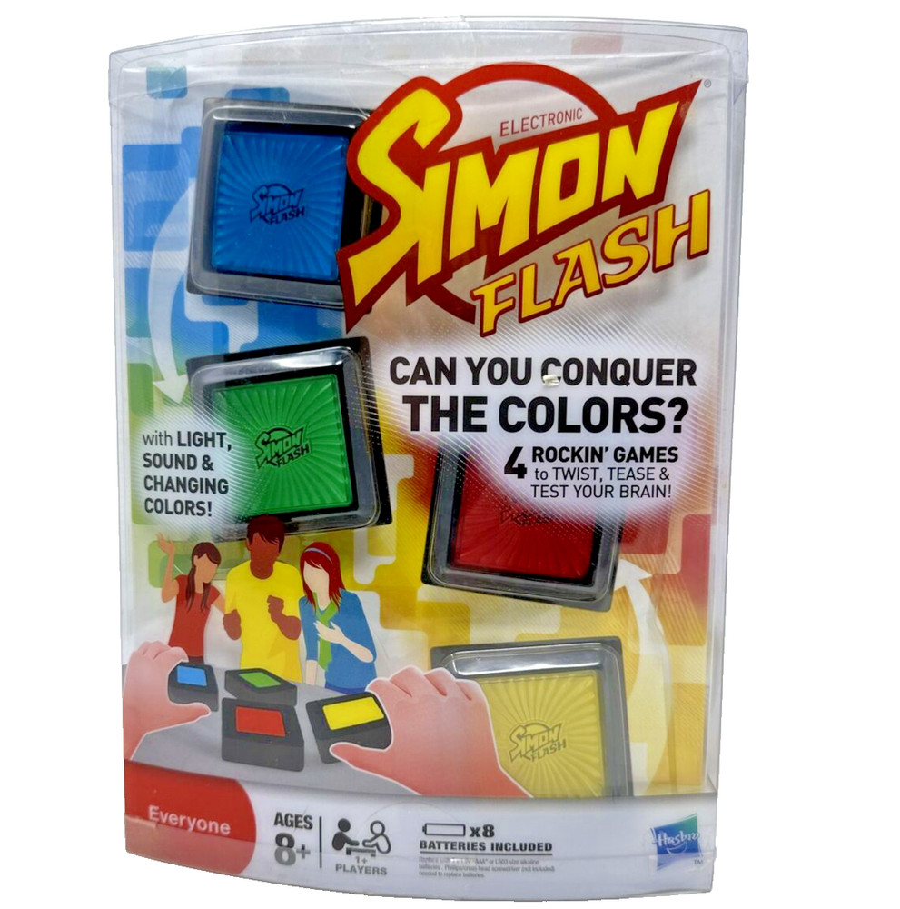 New Hasbro Electronic Game Cubes Simon Flash Game