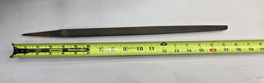 Vintage 17.5" DISSTON Porter Course Square File