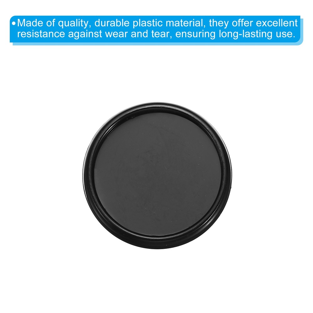 24mm Book Binding Discs 33pcs Discbound Expansion Discs Round, Black