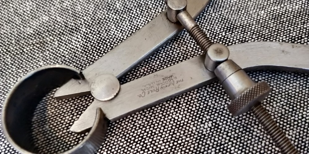 LUFKIN 6" #41 + #42 Outside Calipers