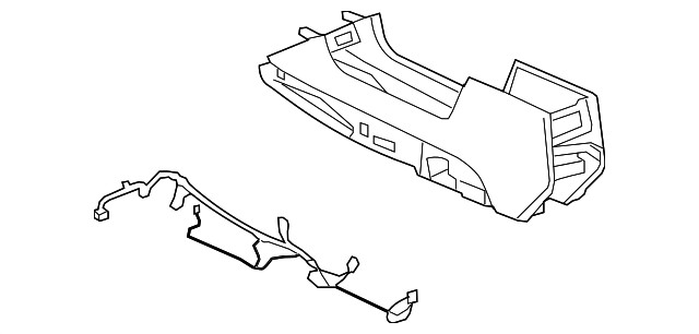 Genuine GM Console Body 25804761