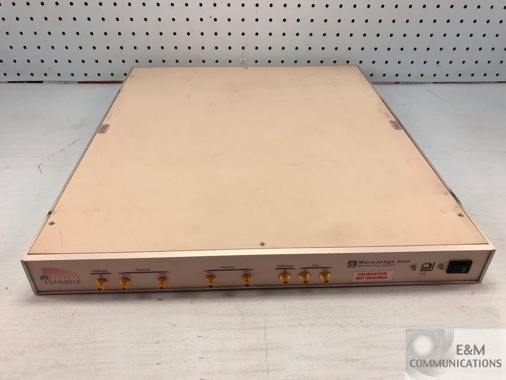 WJ4800 SANJOLE WAVEJUDGE 4800 WIRELESS TEST SYSTEM