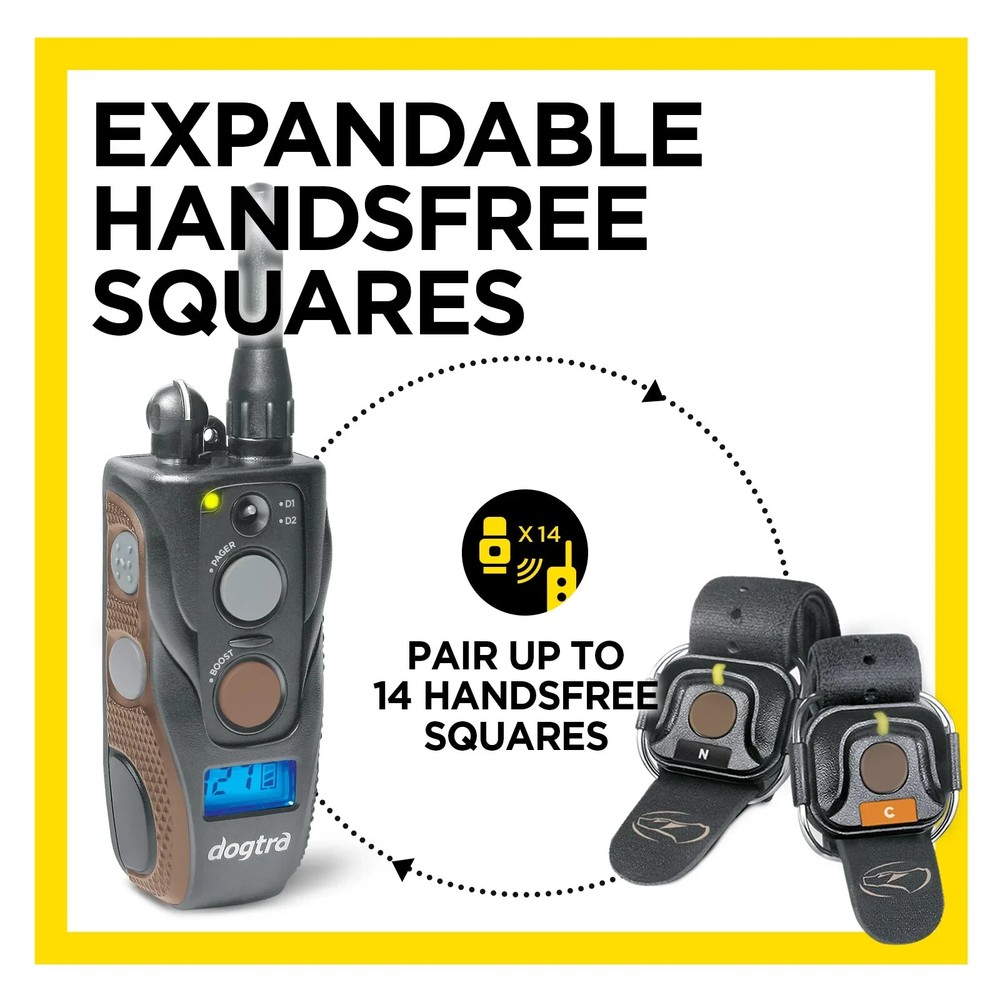 Dogtra 1902S HANDSFREE Plus Boost and Lock: Remote Dog Training E-Collar
