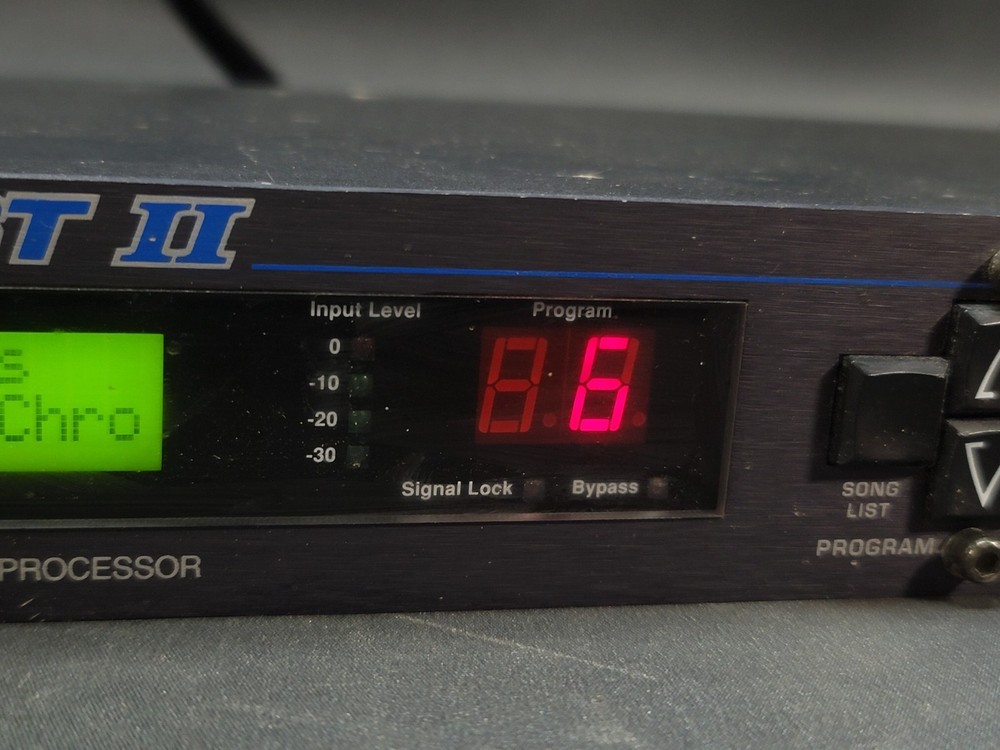 Digitech Vocalist II Vocal Harmony Processor
