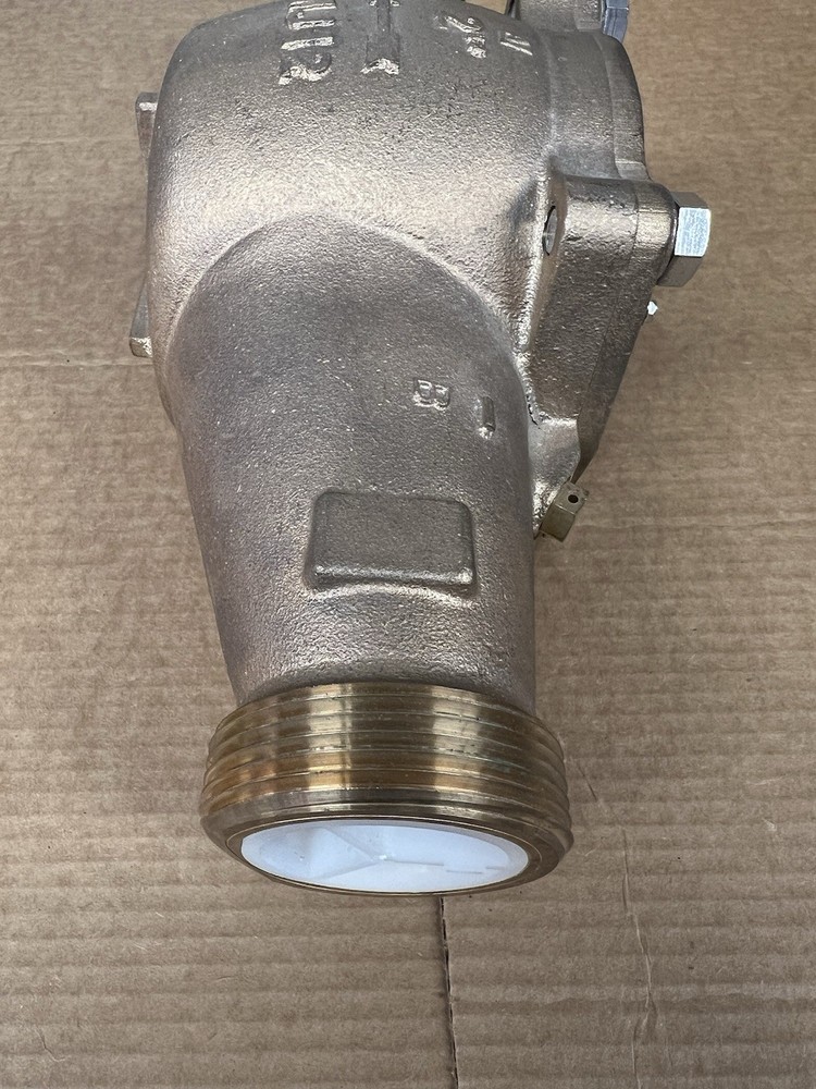 Master Meter MS Multi-Jet Lead Free Brass Water Meter 2" Threaded + Couplings