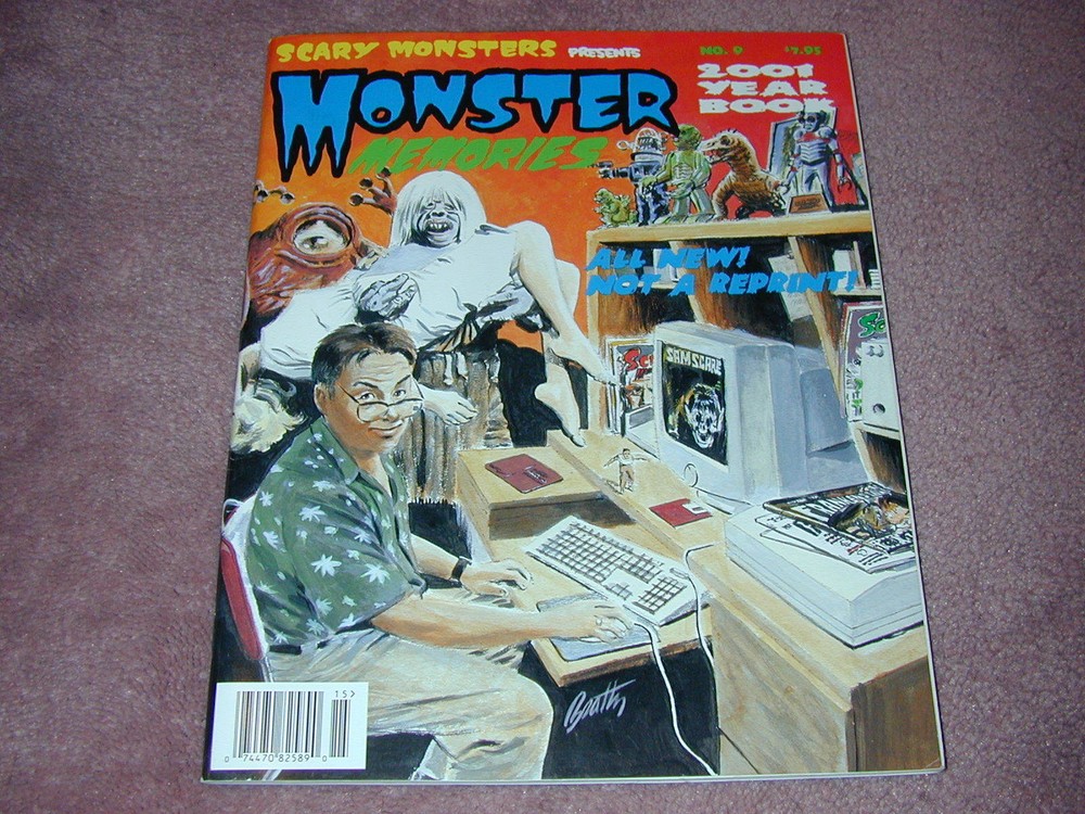 Scary Monsters MONSTER MEMORIES # 9 - 2001 Yearbook