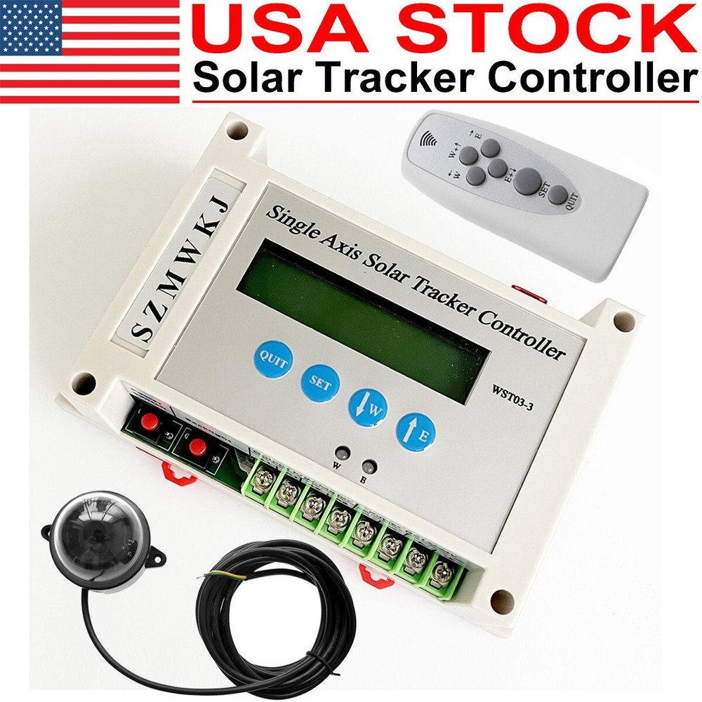 Single Axis Solar Tracker LCD Controller for Solar Panel Tracking Track Kits IG