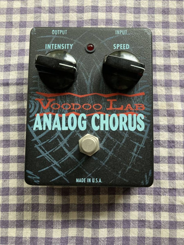 Voodoo Lab Analog Chorus Guitar Effects Pedal - True Bypass, Compact Design