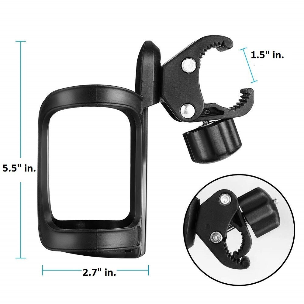 Cup Water Bottle Coffee Holder Mosquito Net Protector for Mockingbird Strollers