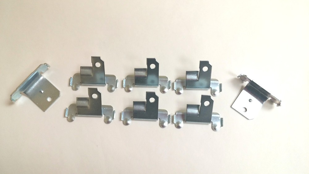 1961 1962 Chevy Impala Windshield Clips Set Lower Cowl