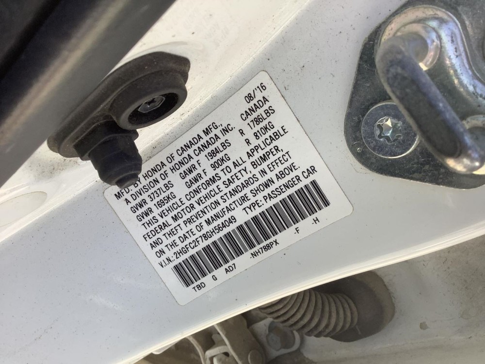 CIVIC 2016 Glove Box 4534772