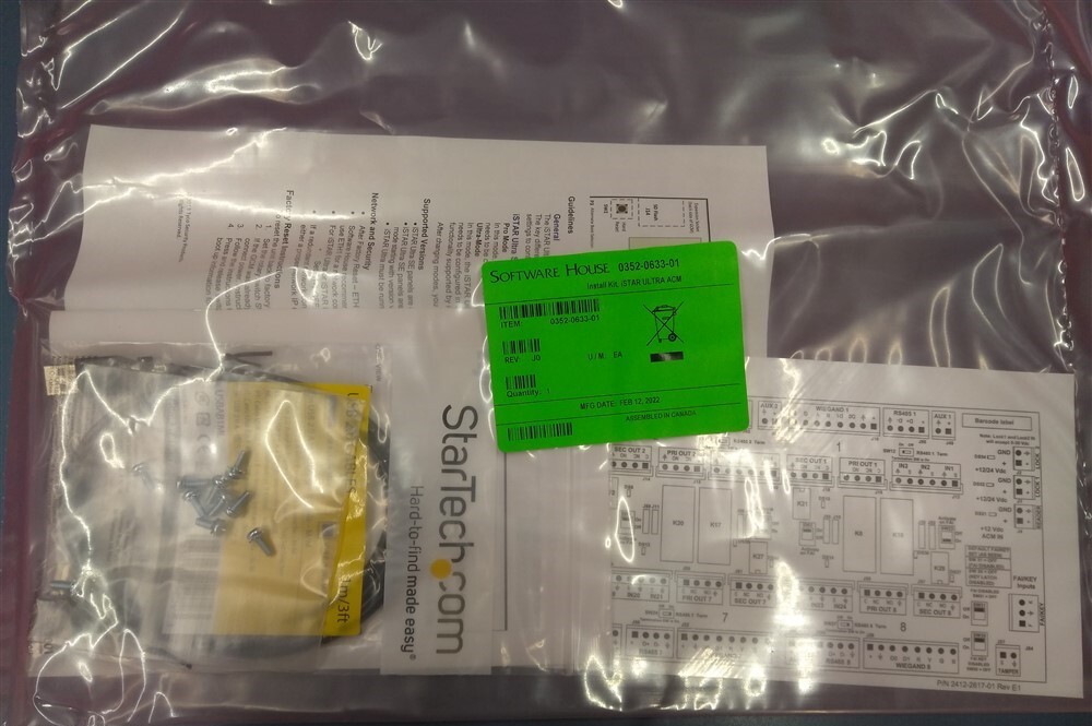 Software House USTAR-ACM iSTAR Ultra 8-Reader Access Control Module NEW