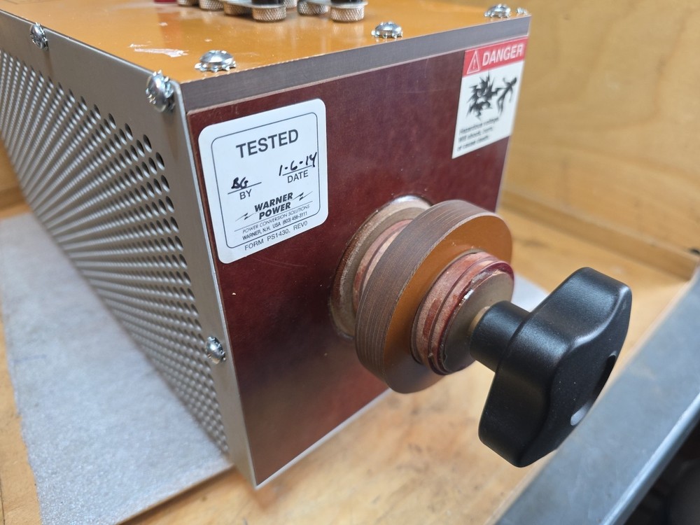 Warner Power Model 24688 Variable Linear Reactor