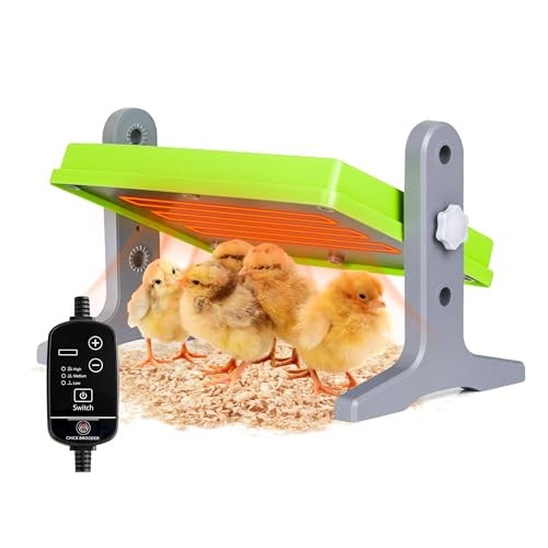 Fuzzy Bird Chick Brooder (12''*8'') Brooder Heater for Chicks Ducks and Birds