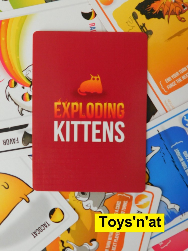 Exploding Kittens Card - ORIGINAL EDITION (ONE CARD, Your Choice!)