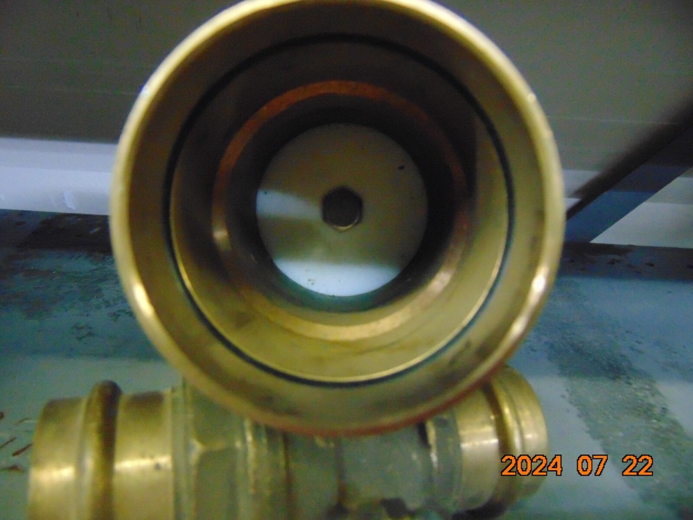Nibco 2″ PROPRESS RED BRASS SPRING Check Valve 250 Cwp