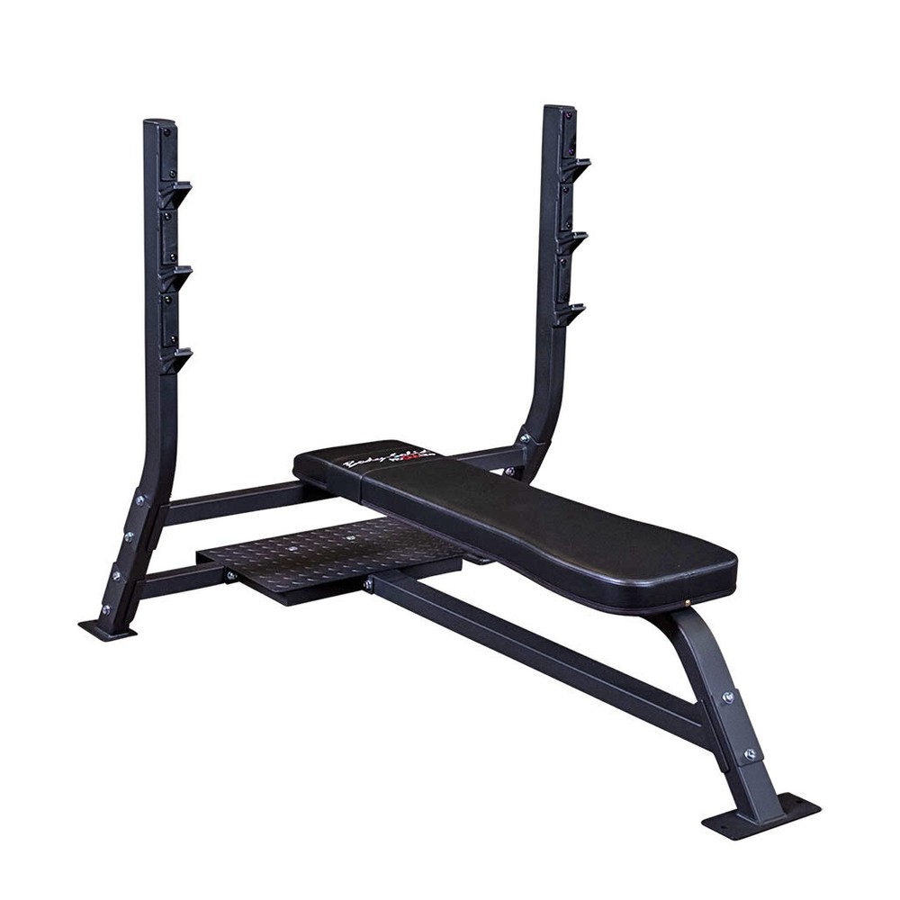 Pro Clubline Fixed Olympic Flat Bench by Body-Solid