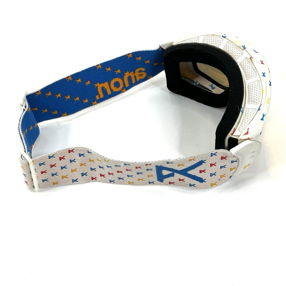 Anon Majestic Women's Ski Goggle White Frame Multi Colored Awareness Flags