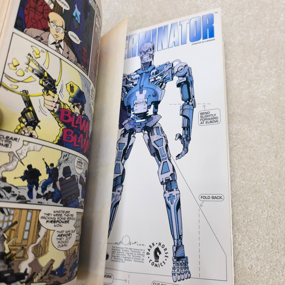 Robocop vs Terminator Comic Star System Exclusive 1992 With Inserts