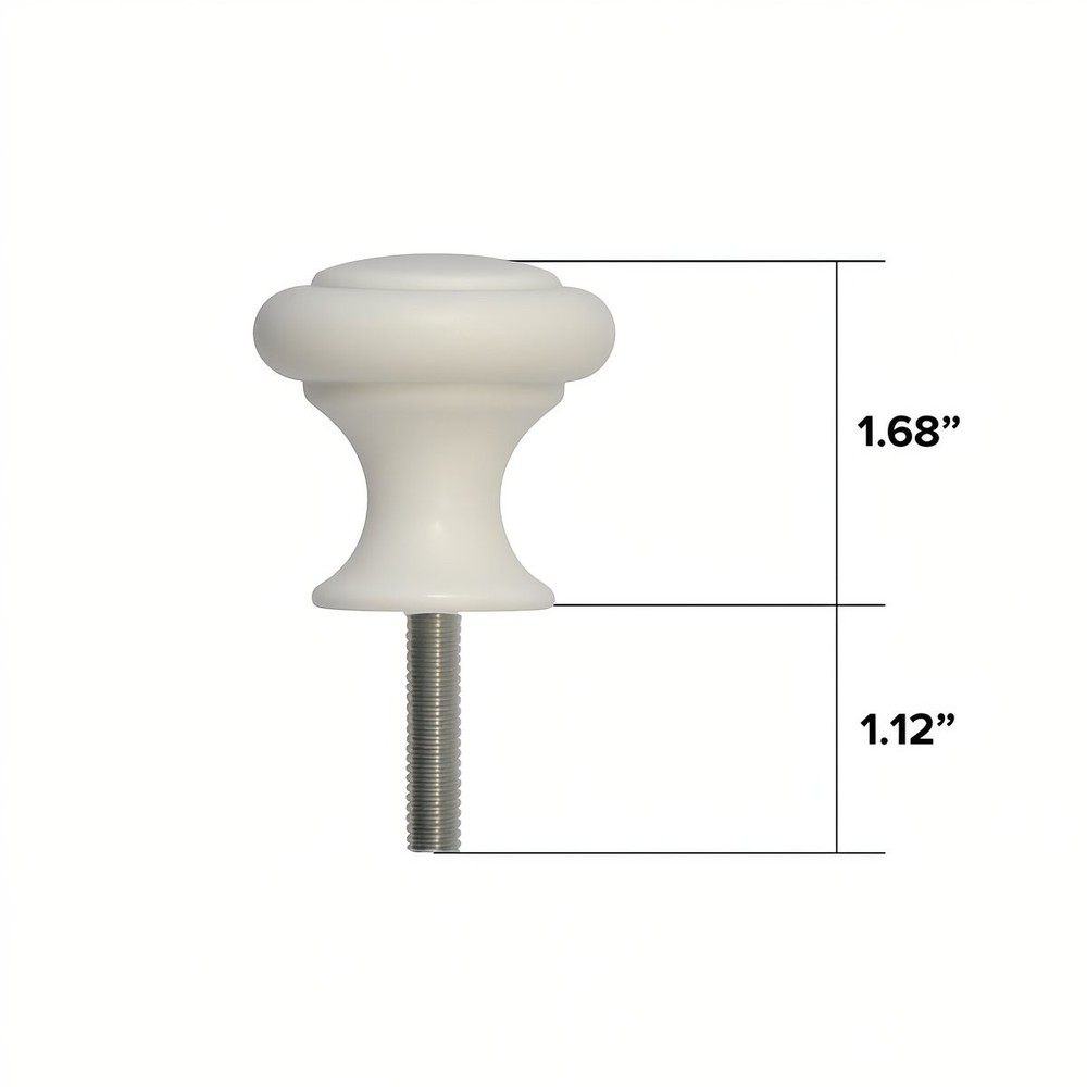 Small White Plastic Bumper Pool Post