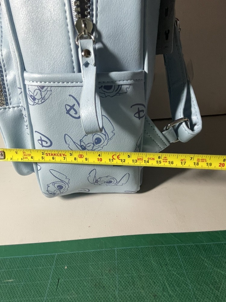 DISNEY STITCH BLUE SKETCH LARGE BACKPACK PRIMARK BNWT
