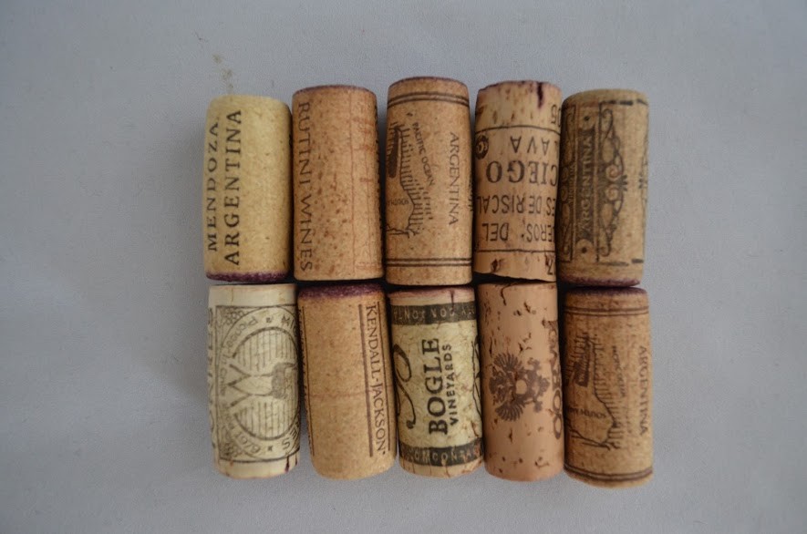 Natural wine corks