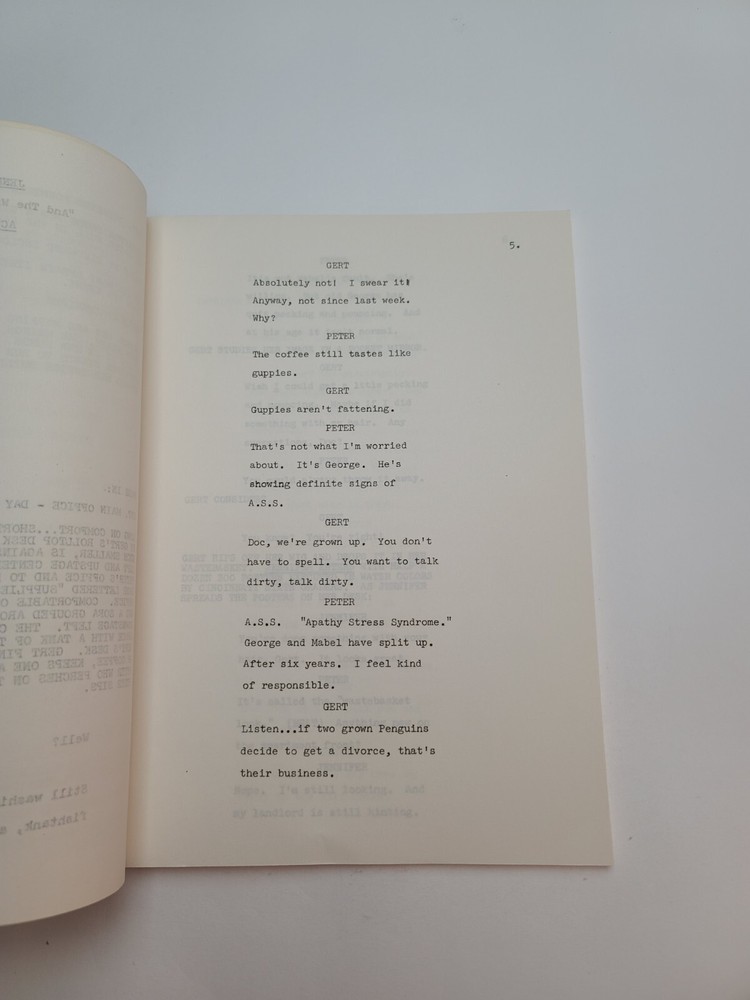JENNIFER / Frank Waldman 1975 Unproduced TV Series script, Viacom Enterprises