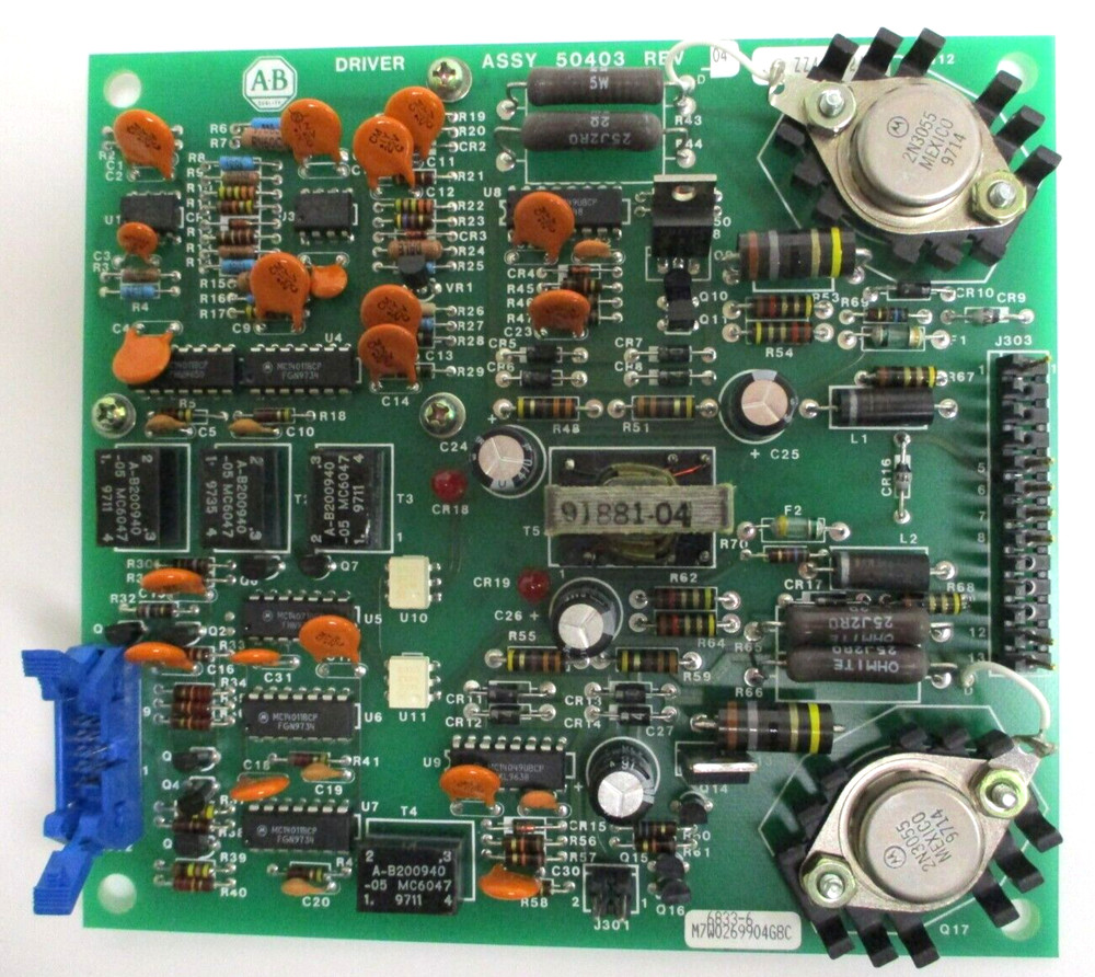 ALLEN BRADLEY , 50403 , DRIVER BOARD , SURPLUS